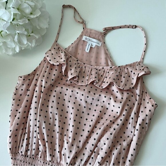 BCBGeneration Star print Pink Pocket Dress - Picture 7 of 9